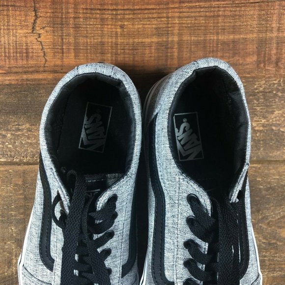 VANS Womens Old Skool 500714 Gray Skate Shoes 5.5 - Picture 2 of 6